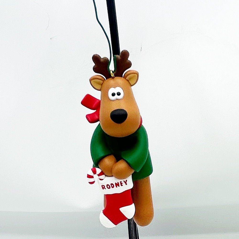 Rodney Reindeer Hallmark Reindeer Surprise‎ Ornament 2024